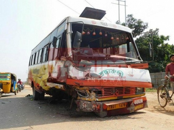 Tripuraâ€™s increasing deadly accidents : Two died on NH-44, four injured, one critical